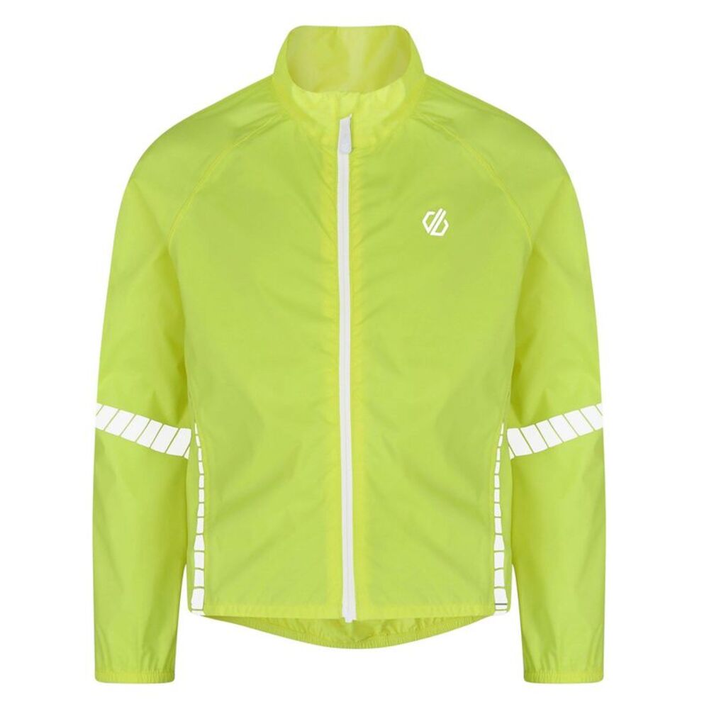 Dare 2B Childrens/Kids Cordial Reflective Cycling Shell Jacket / Fluro Yellow